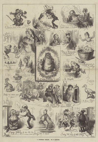 Et julemedley af Frederick Barnard